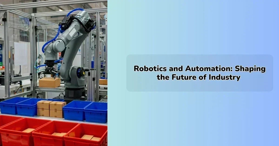 Robotics and automation transforming modern industrial manufacturing processes
