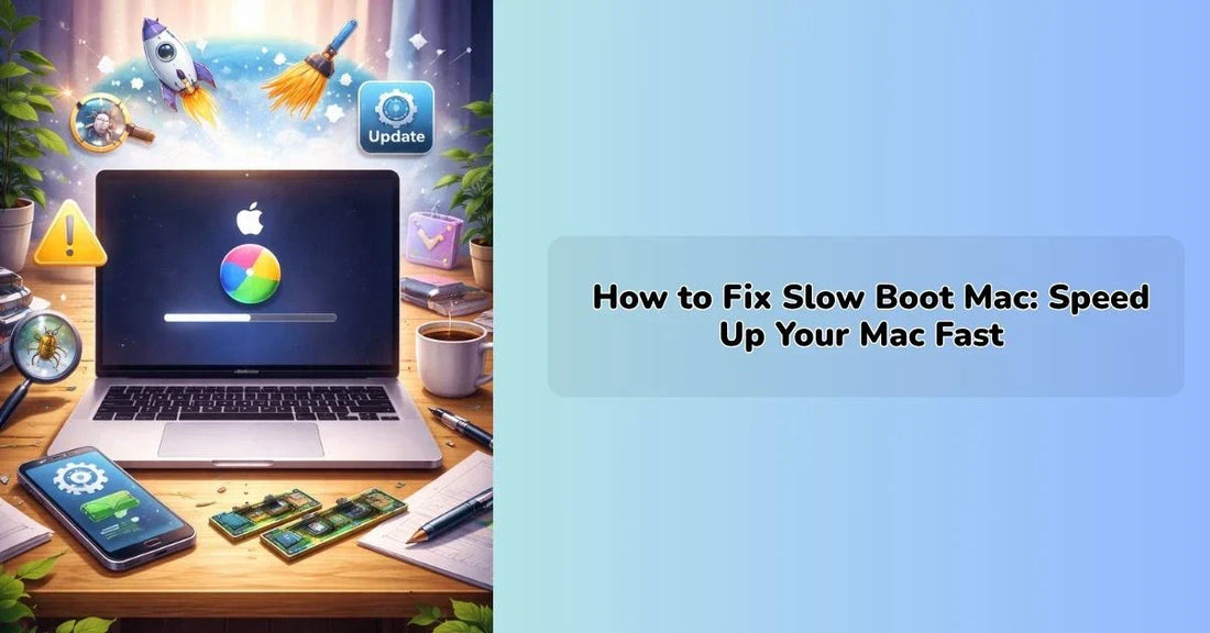 How to fix slow boot mac with startup optimization and performance settings