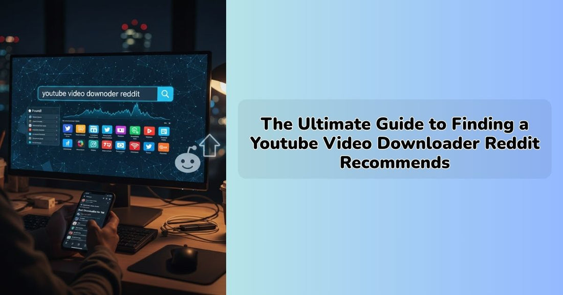 youtube video downloader reddit recommendations for safe video downloads