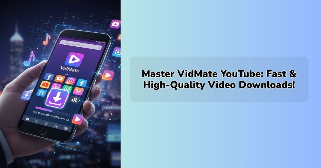 vidmate youtube downloader for fast high quality video downloads on Android