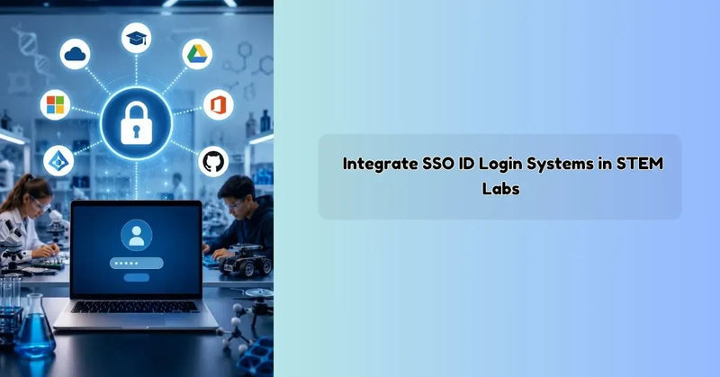 SSO ID login integration system for STEM labs