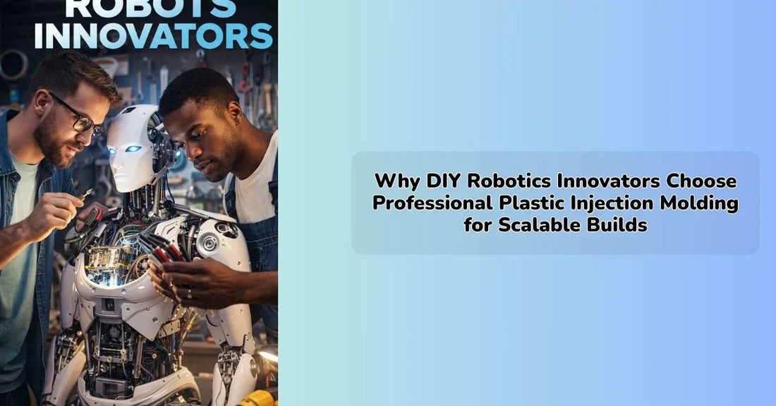 Custom plastic parts for scalable DIY robotics builds || IEM Robotics ||