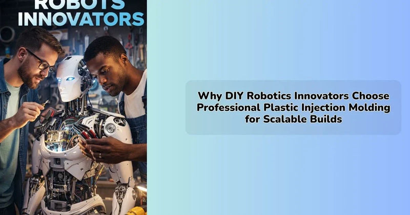Custom plastic parts for scalable DIY robotics builds || IEM Robotics ||