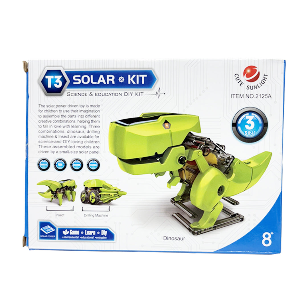 3-in-1 Solar Kit | Science and Education DIY Kit – IEM Robotics