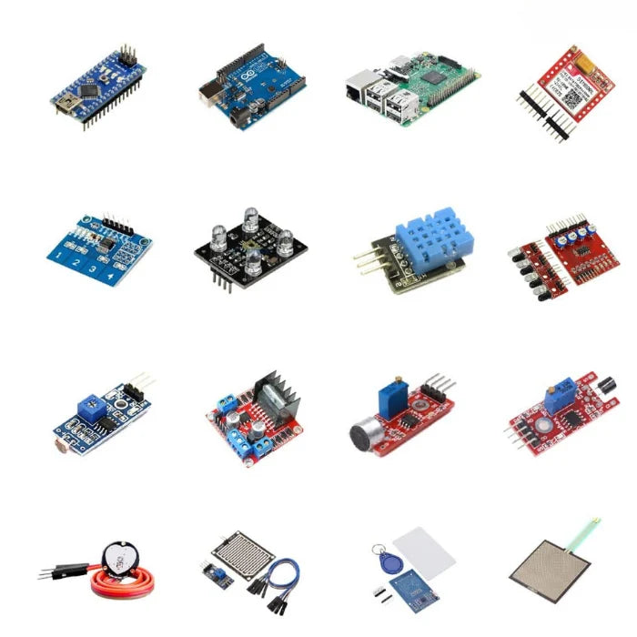 Atal Tinkering Lab Package 1 - Electronics Development, Robotics, Internet of Things, and Sensors