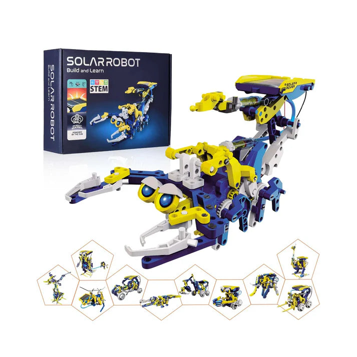 11-in-1 STEM Solar Robot Toys