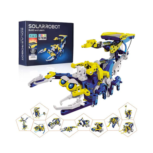 11-in-1 STEM Solar Robot Toys