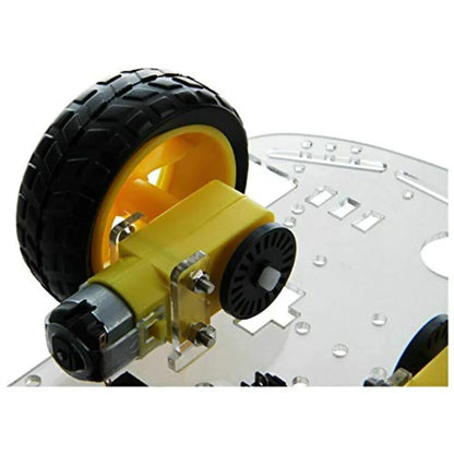 2 WD Smart DIY Robot Car Plastic Chassis Kit