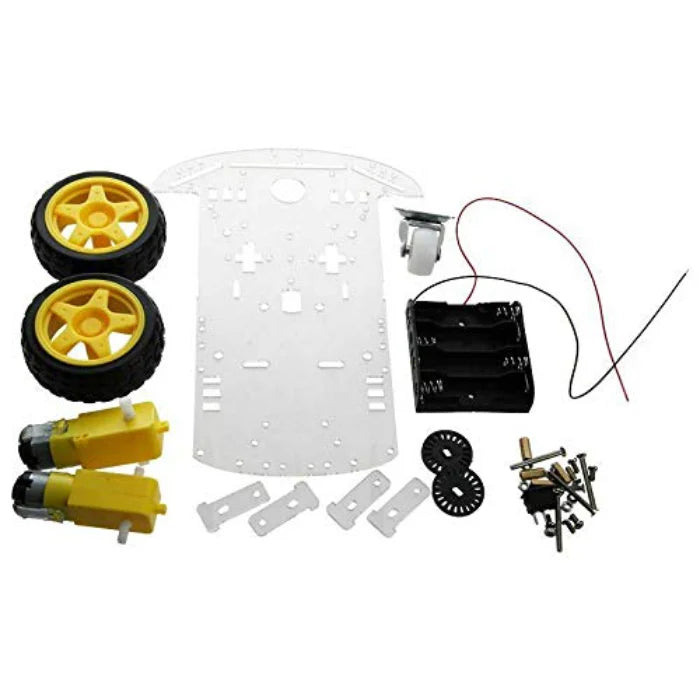 2 WD Smart DIY Robot Car Plastic Chassis Kit
