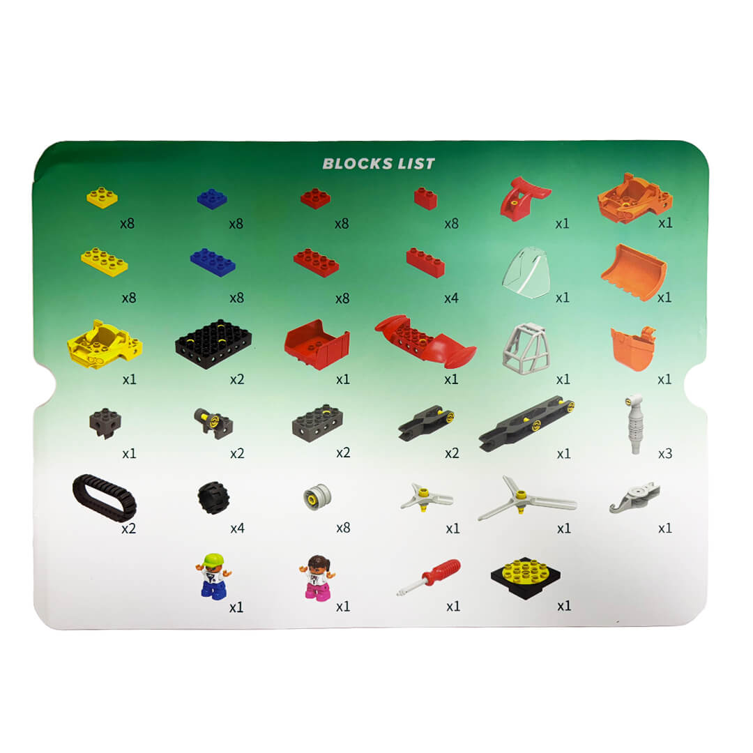 40-in-1 Big Building Blocks Mechanical Engineering Toy