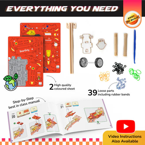 STEMWheels Speedster DIY STEM Construction Toy