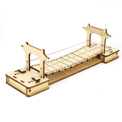 Pludo STEM Kit Tension Tech - Build a Cable Bridge (8-11Y) for grade 3-5