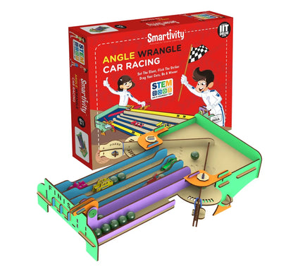 Angle Wrangle Car Racing STEM Educational DIY Kit