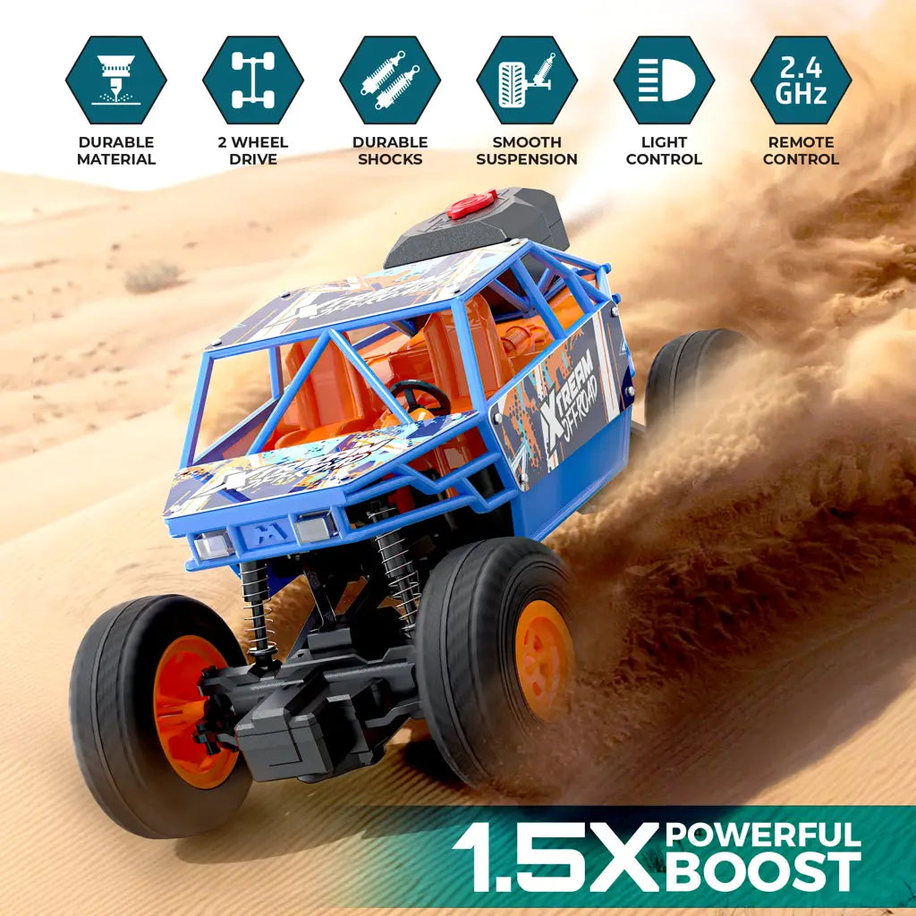 Smoke Duster 2x2 All Wheel Drive Remote Control Monster Truck