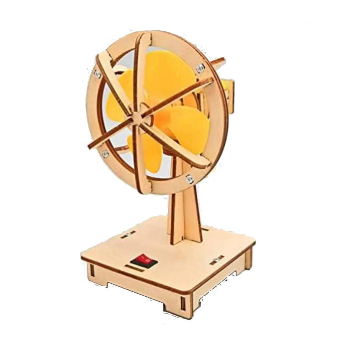 DIY Oscillating Fan STEM Kit Wooden