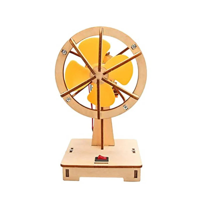 DIY Oscillating Fan STEM Kit Wooden