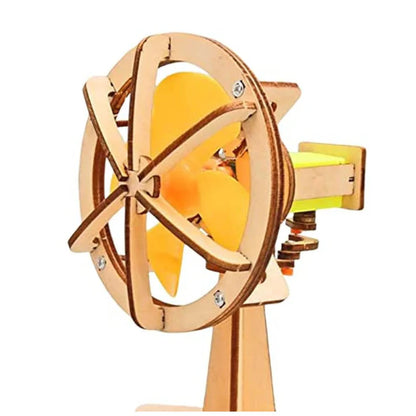 DIY Oscillating Fan STEM Kit Wooden