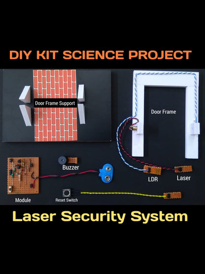 Laser Security Alarm System Science Kit