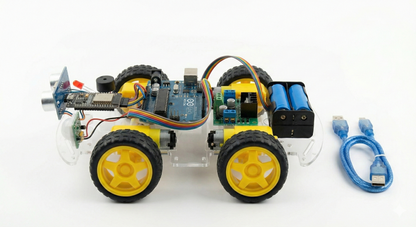 Smart Surveillance Robot Kit using Arduino & ESP32