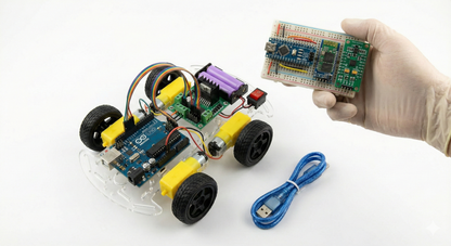 Gesture Controlled Robot Kit using Arduino Uno