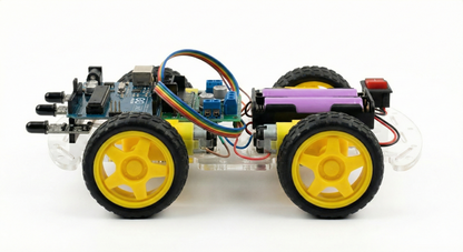 Line Following Robot Kit using Arduino Uno