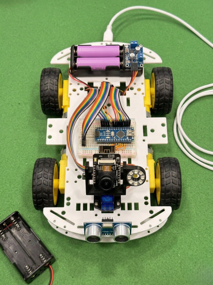 Smart Surveillance Robot Kit using Arduino & ESP32