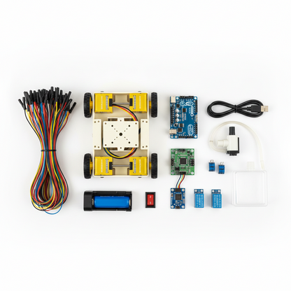 Obstacle Avoiding Robot Kit using Arduino Uno