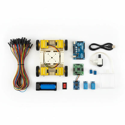 Fire Fighting Robot Kit using Arduino Uno