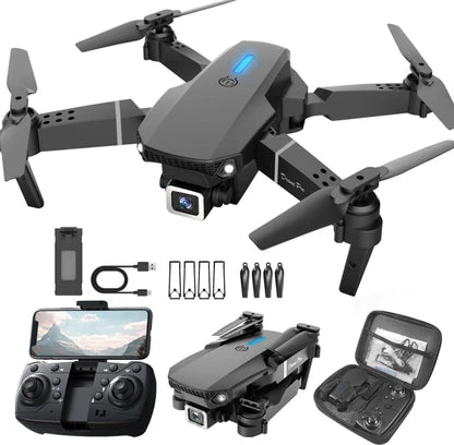NIU 4K Foldable WiFi FPV Drone with 1080P HD Camera