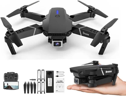 NIU 4K Foldable WiFi FPV Drone with 1080P HD Camera