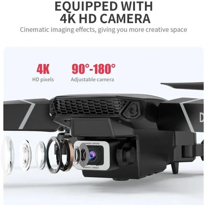 NIU 4K Foldable WiFi FPV Drone with 1080P HD Camera