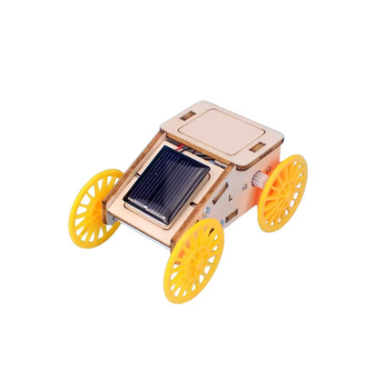Pludo Solar Racer Car STEM Kit for Kids (Ages 8–11) – DIY Light Following Robot Car Science & Engineering Kit for Grade 3–5