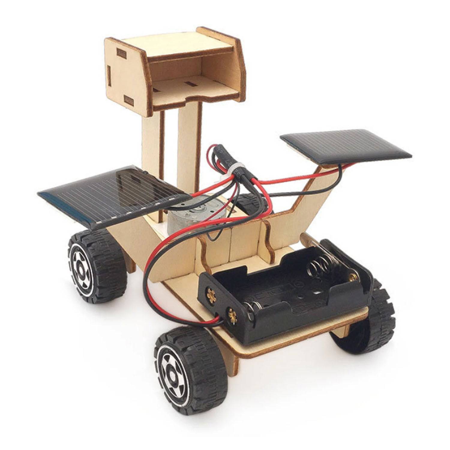 DIY Moon Rover STEM Kit Solar Moon Rover Toy Model – IEM Robotics