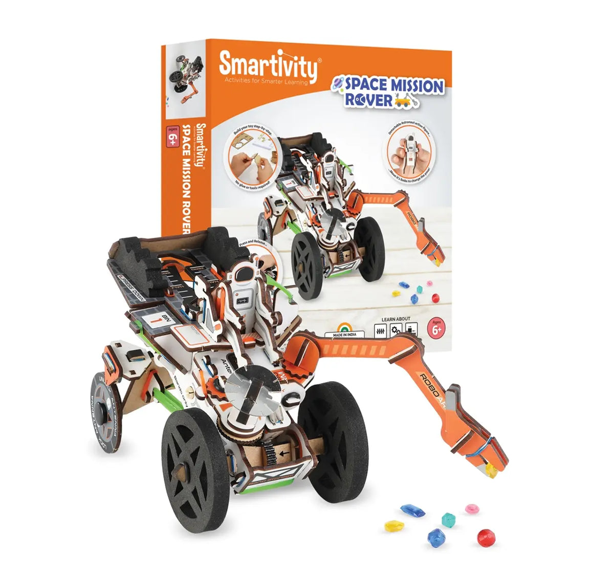 Robot Stem Rover Space Mission Rover | STEM Educational DIY Kit 6Y+ – IEM Robotics