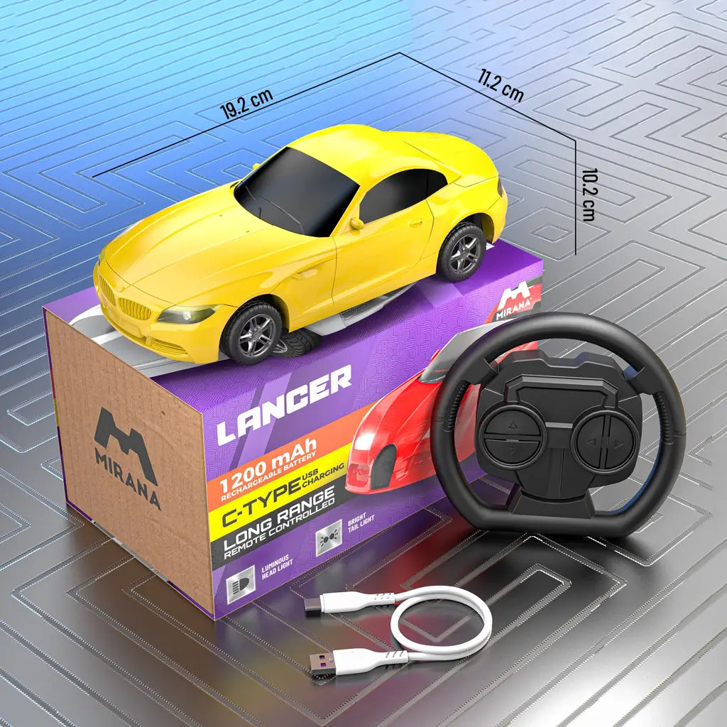 Speedster Model B Remote Control Car Toy for Kids