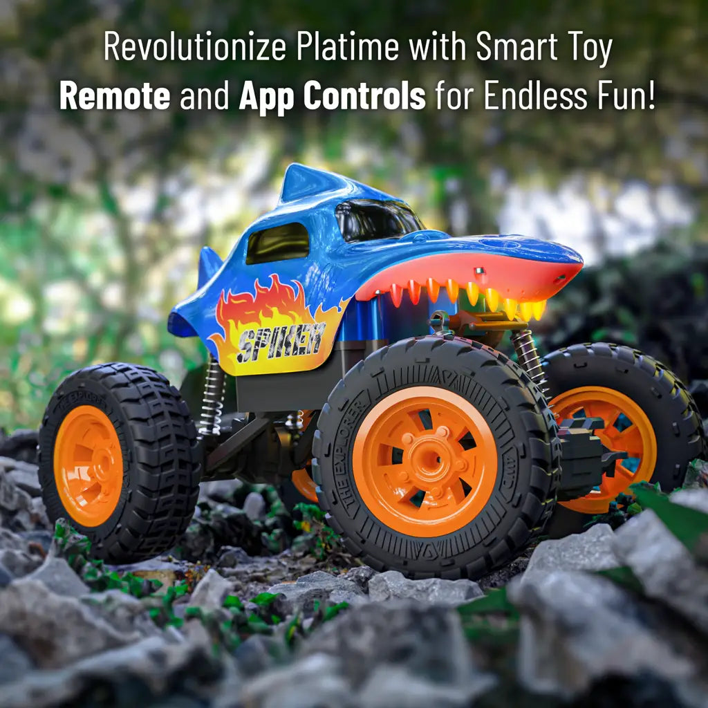 Spiker Remote Control Car with In-Built Bluetooth Speaker