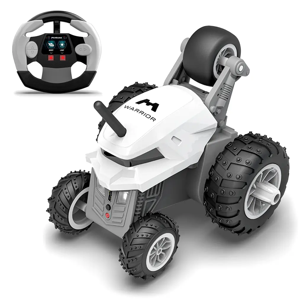 Warrior Remote Control Stunt Car - 360° Spin RC Car for Kids