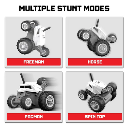 Warrior Remote Control Stunt Car - 360° Spin RC Car for Kids