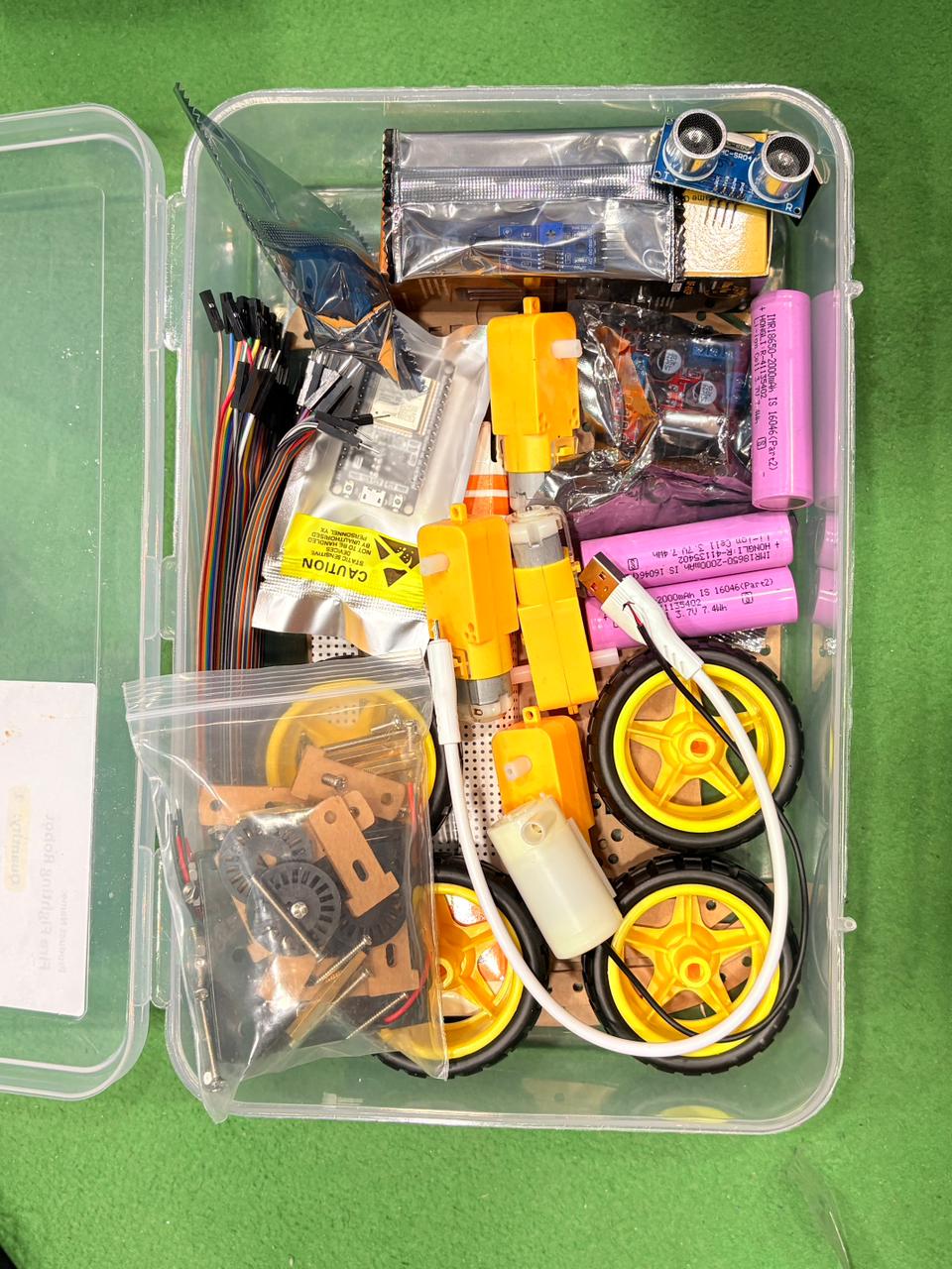 Fire Fighting Robot Kit using Arduino Uno