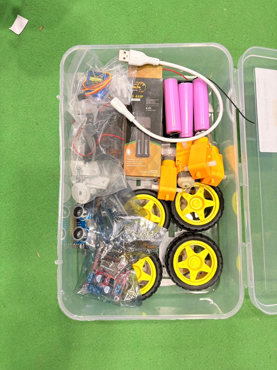 Obstacle Avoiding Robot Kit using Arduino Uno