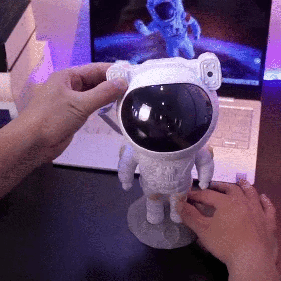 Astronaut Galaxy Projector With Remote Control Toy