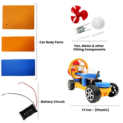 Electric Powered DIY Car Kit