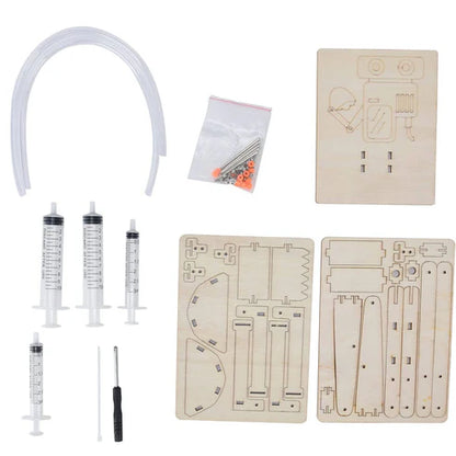 DIY Wooden Hydraulic Excavator Kit - Two-Degree Motion